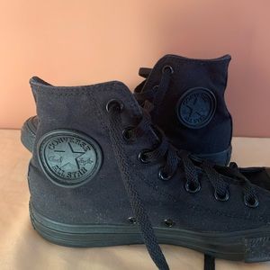 Black Converse High Top shoes